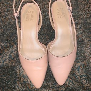 Naturalizer Banks Pump - Taupe Low Heel Slingback